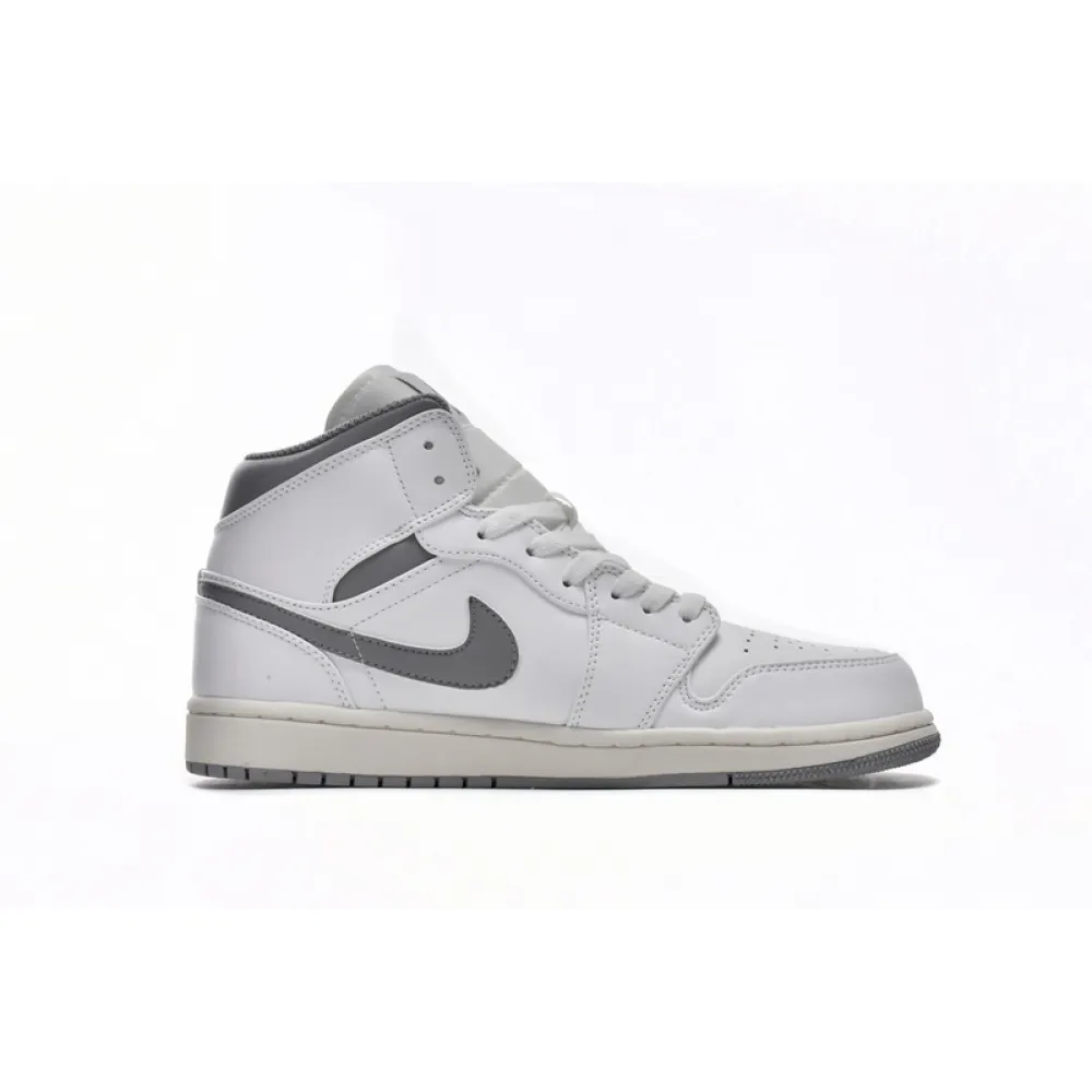 Air Jordan 1 Mid Neutral Grey 554724-135