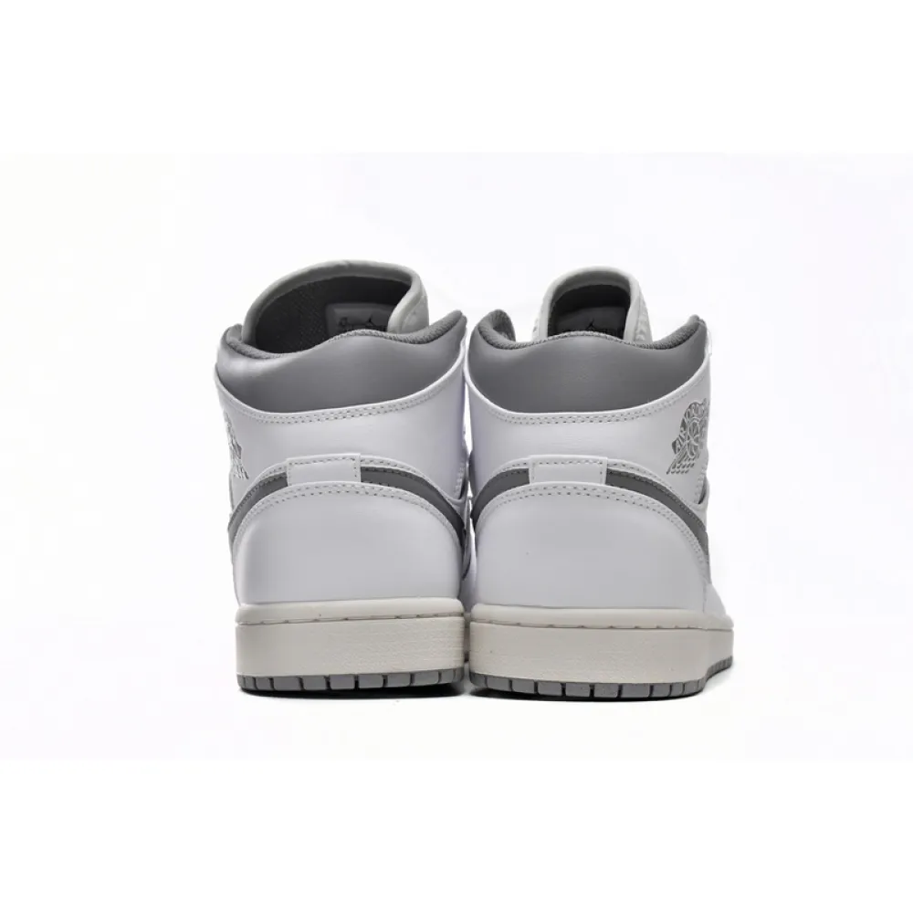 Air Jordan 1 Mid Neutral Grey 554724-135