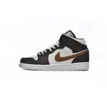 Air Jordan 1 Mid SE Brown Basalt Oatmeal (Women's) DO6699-200