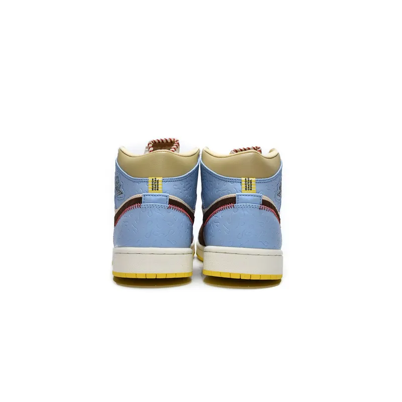 Air Jordan 1 Mid SE Fearless Maison Chateau Rouge CU2803-200