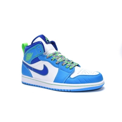 Air Jordan 1 Mid SE Sprite Blue (GS) DA8010-400 02