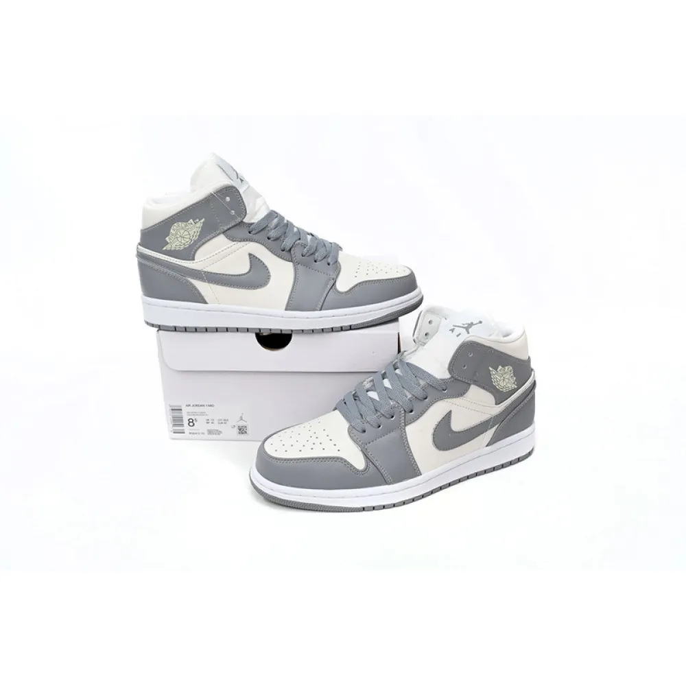 Air Jordan 1 Mid Stealth (Women's) BQ6472-115