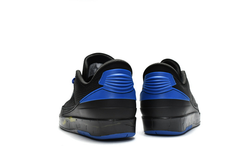 Air Jordan 2 Retro Low SP Off-White Black Blue  DJ4375-004