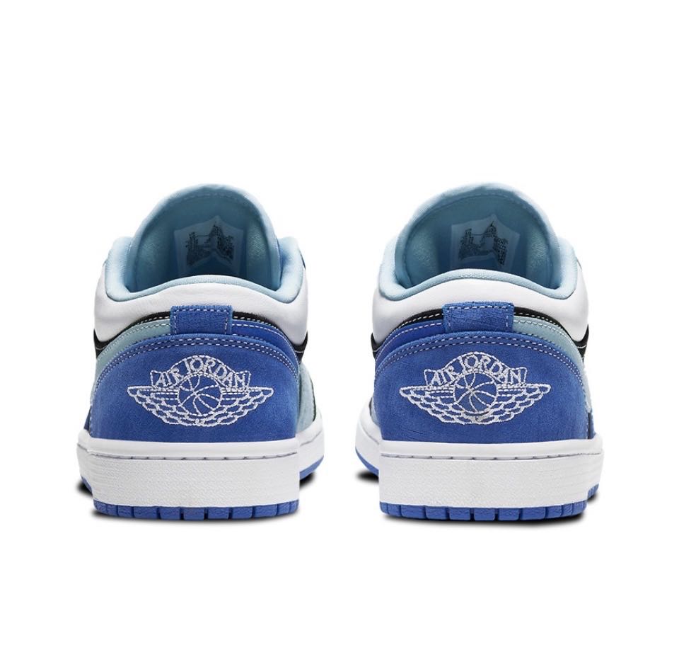 Air Jordan 1 Low Racer Blue White DH0206-400