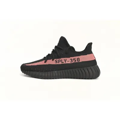 Adidas Yeezy Boost 350 V2 Core Black Red (2016/2022/2023) BY9612  01