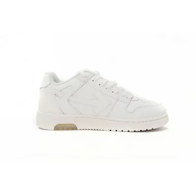 OFF-WHITE Out Of Office OOO Low Tops Triple White OMIA189 C99LEA00 10100 02