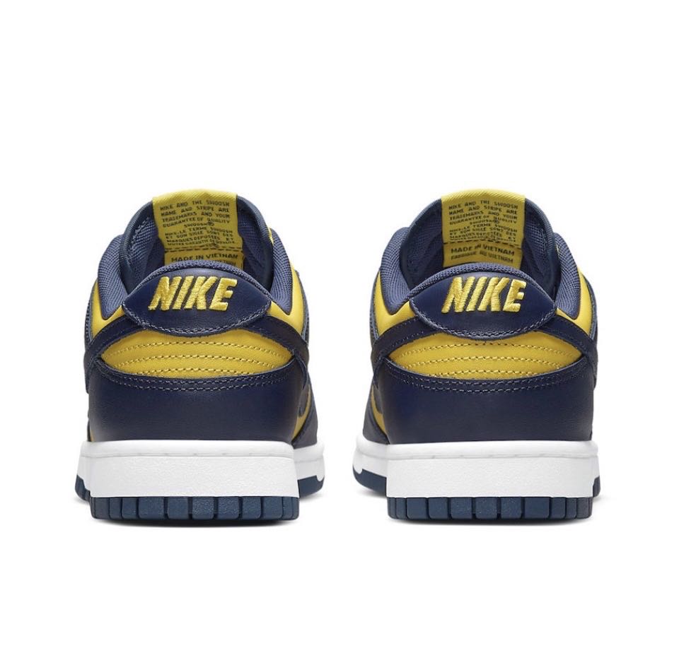 Nike Dunk Low Michigan (2021) DD1391-700