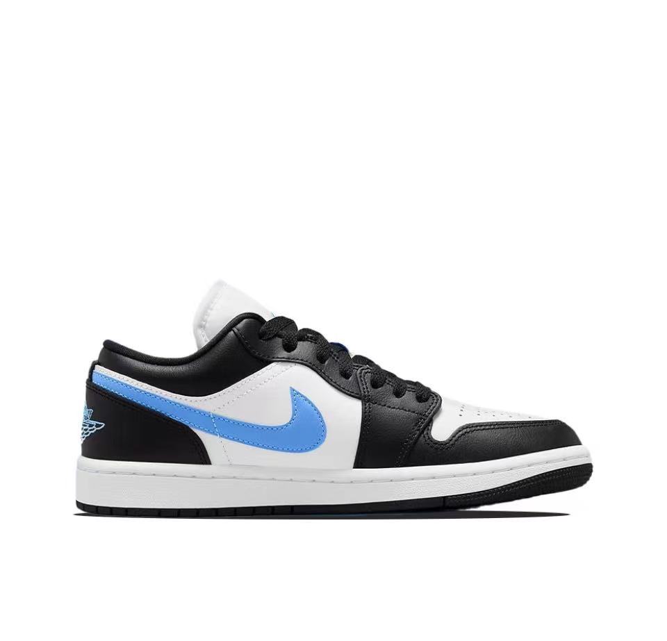 Air Jordan 1 Low Black University Blue White (Women's)  DC0774-041