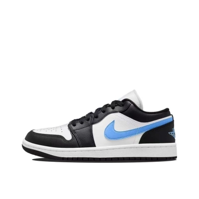Air Jordan 1 Low Black University Blue White (Women's)  DC0774-041 01