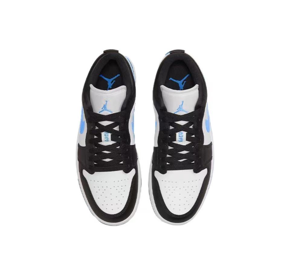 Air Jordan 1 Low Black University Blue White (Women's)  DC0774-041