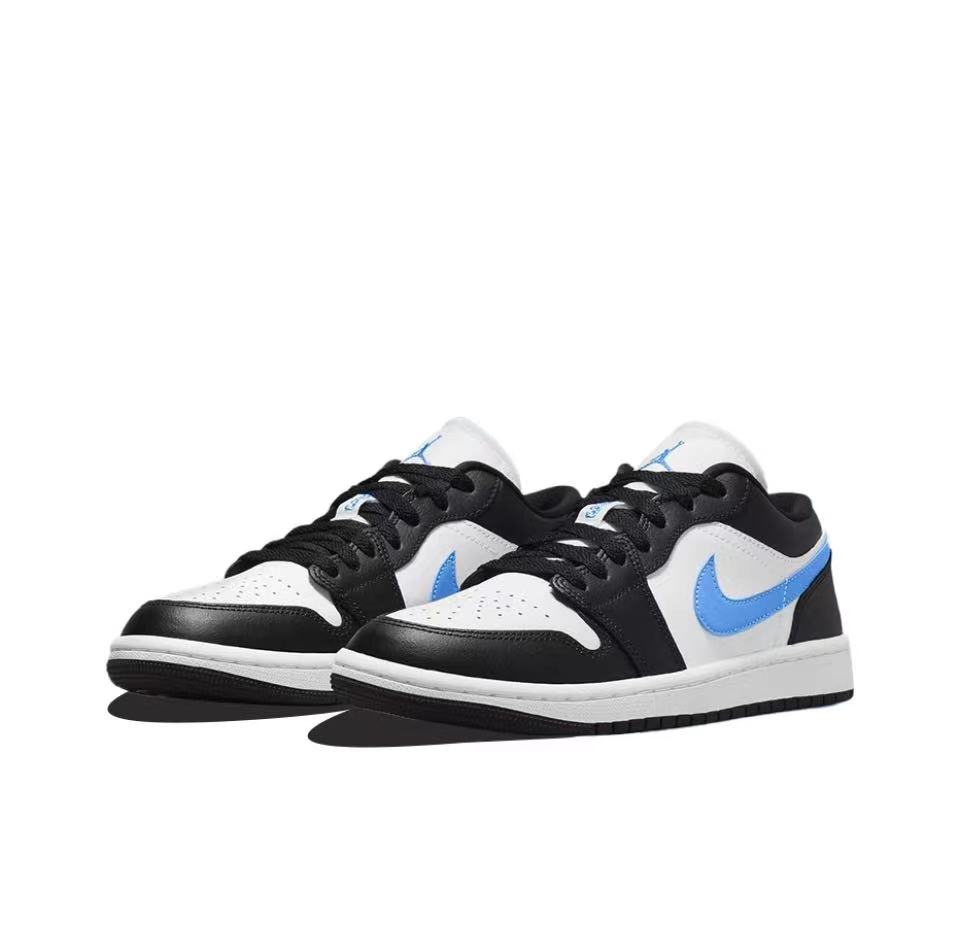 Air Jordan 1 Low Black University Blue White (Women's)  DC0774-041