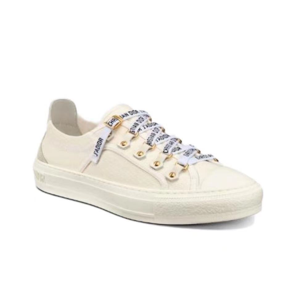   Dior Walk'N'Dior Oblique White Canvas (Women's)