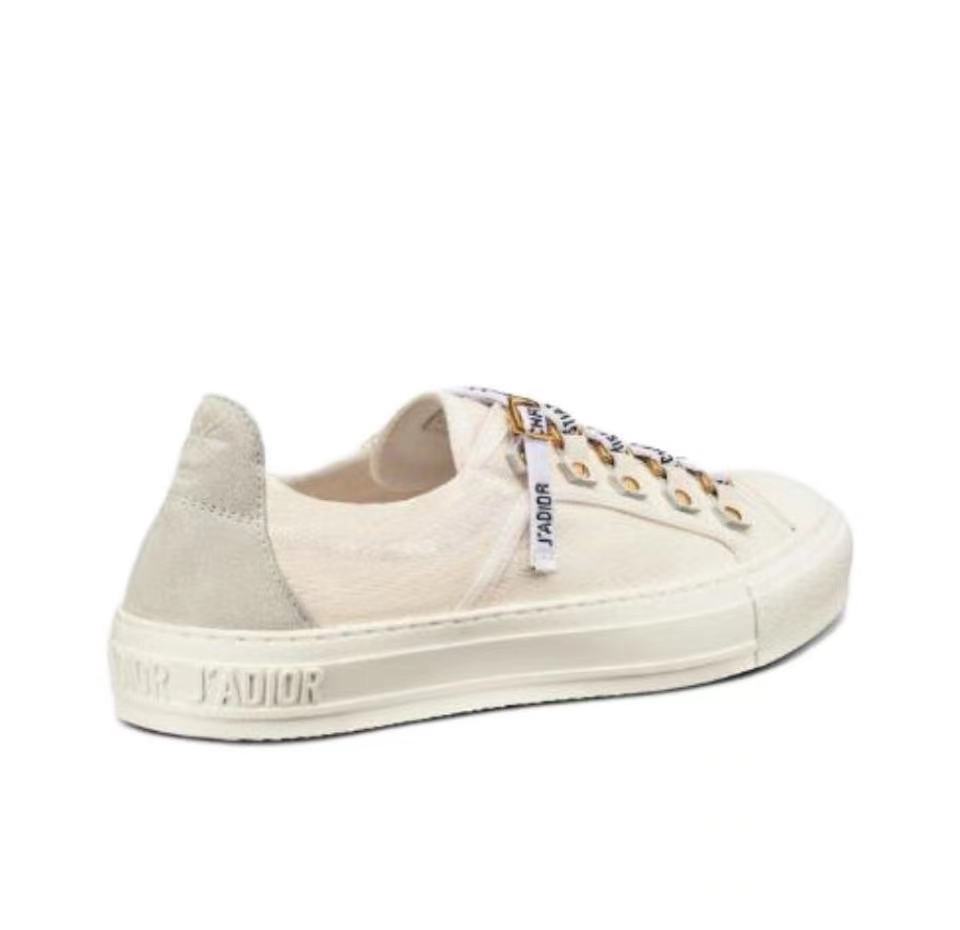   Dior Walk'N'Dior Oblique White Canvas (Women's)