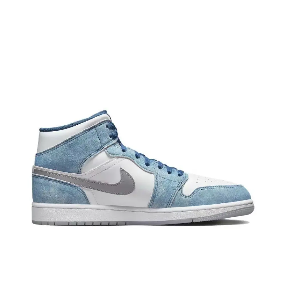 Air Jordan 1 Mid French Blue Fire Red DN3706-401