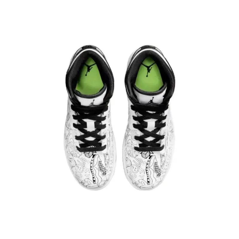 Air Jordan 1 Mid SE DIY (GS) DC4099-100
