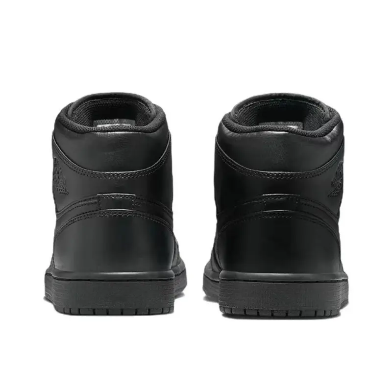Air Jordan 1 Mid Triple Black (2022) 554724-093