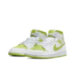 Air Jordan 1 Mid White Lime (Women's) BQ6472-131
