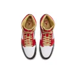 Air Jordan 1 Mid XQ White Black Sport Red DV0576-176
