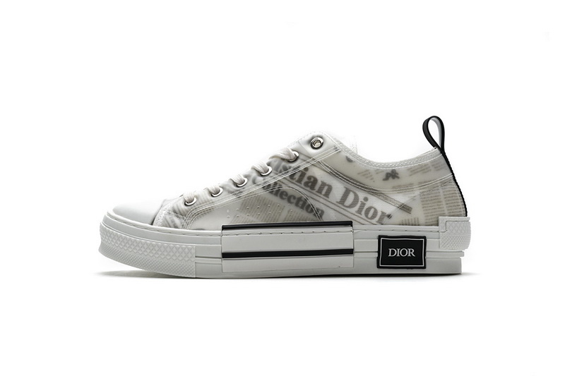 Dior B23 Low Top Daniel Asham Newspaper  3SN249YUO_H069