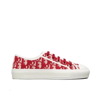 Dior Walk'N'Dior Oblique Red Canvas (Women's)  KCK211OBE_S16V 02
