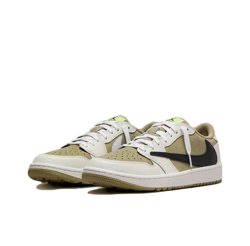  Air Jordan 1 Low Travis Scott x Air Jordan 1 Low Golf “Olive”  FZ3124-200