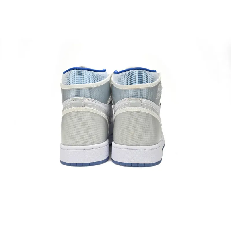 Air Jordan 1 Retro High Zoom White Racer Blue CK6637-104