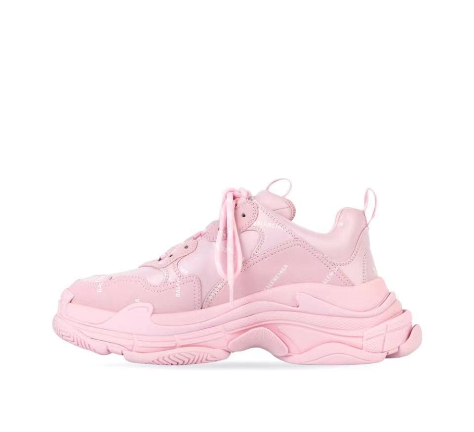 Balenciaga Triple S Letter Pink 524039 W2FA1 5090
