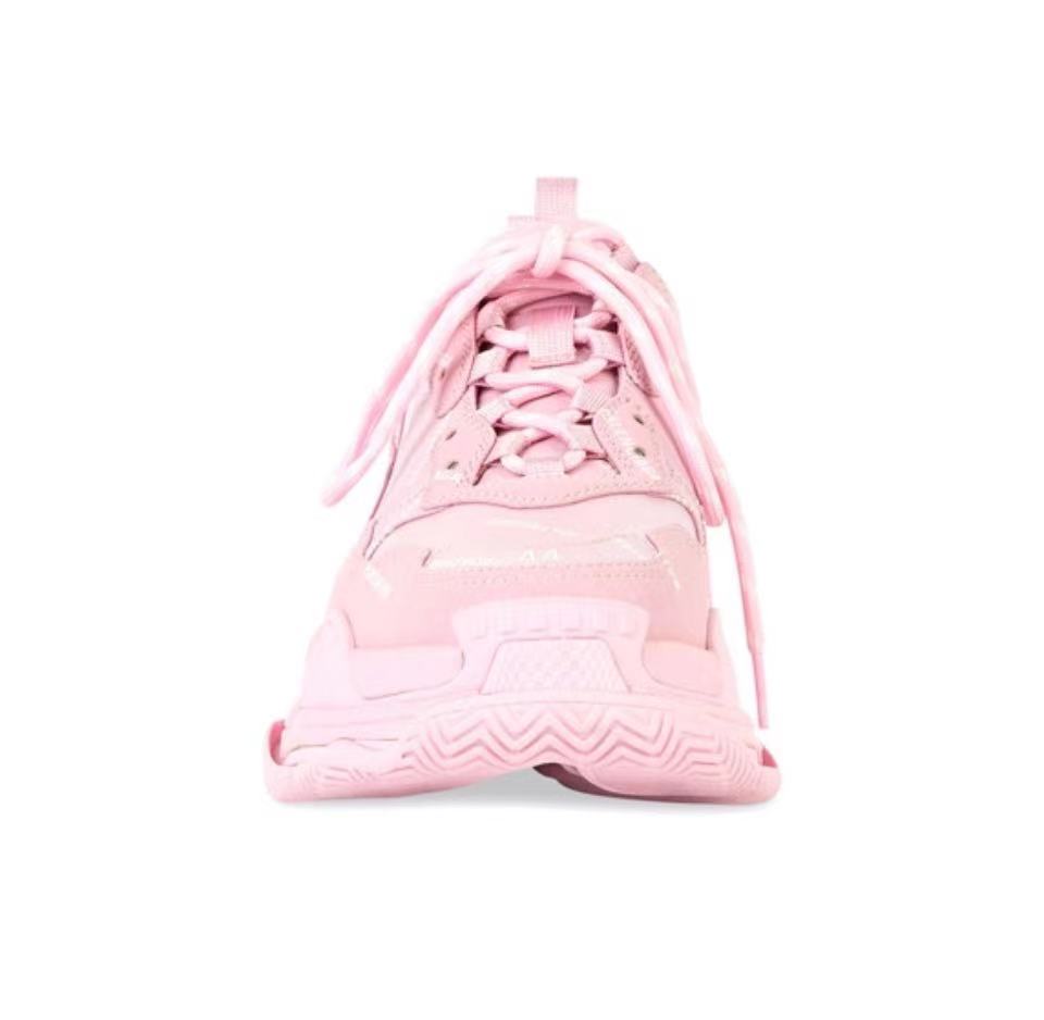 Balenciaga Triple S Letter Pink 524039 W2FA1 5090