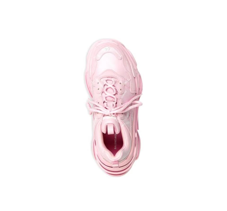 Balenciaga Triple S Letter Pink 524039 W2FA1 5090