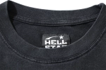 Hellstar Sport Logo Gel Black T-Shirt White3