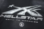 Hellstar Sport Logo Gel Black T-Shirt White5