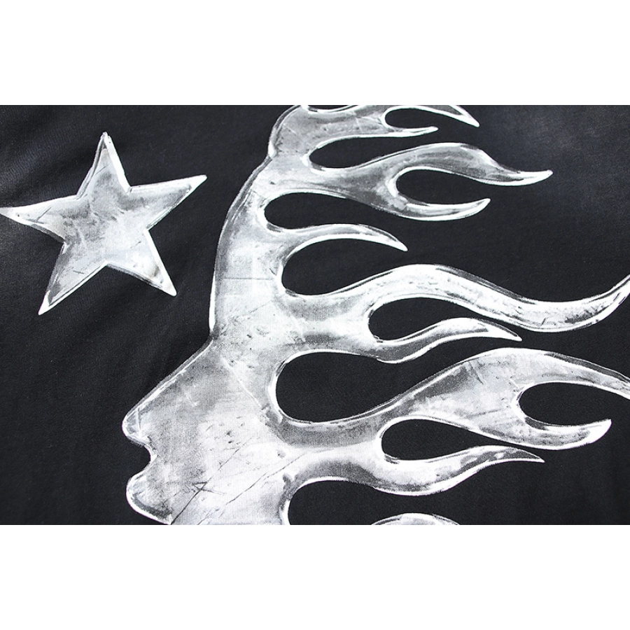 Hellstar Sport Logo Gel Black T-Shirt White