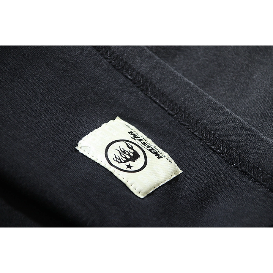 Hellstar Sport Logo Gel Black T-Shirt White