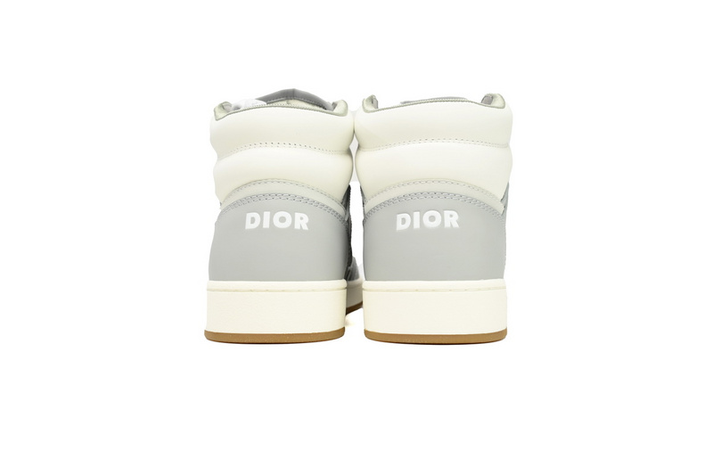Dior B27 High-Top Gray White Beige Black Dior Oblique Jacquard  3SH133ZIR_H165