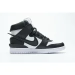 Nike Dunk High AM BUSH Black White CU7544-001