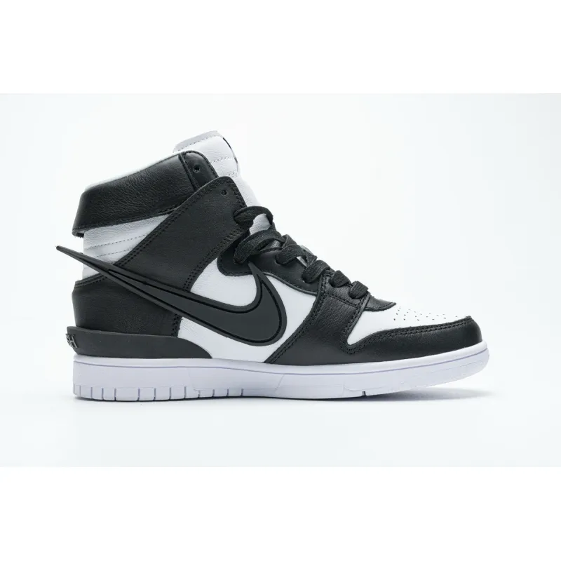 Nike Dunk High AM BUSH Black White CU7544-001