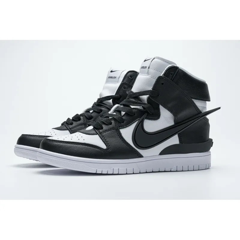 Nike Dunk High AM BUSH Black White CU7544-001