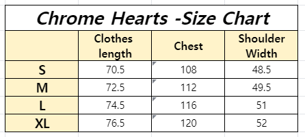  Chrome Hearts  T-shirt K6100