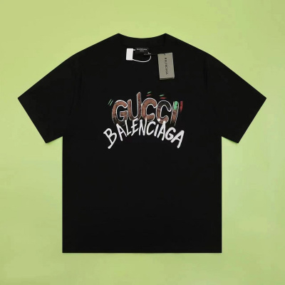 GUCCI T-shirt BALENCIAGA XGUCCI 121 01