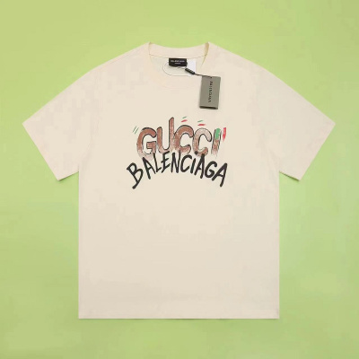GUCCI T-shirt BALENCIAGA XGUCCI 122 01