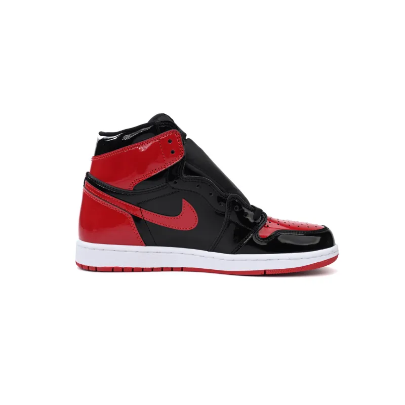 Air Jordan 1 Retro High OG Patent Bred 555088-063