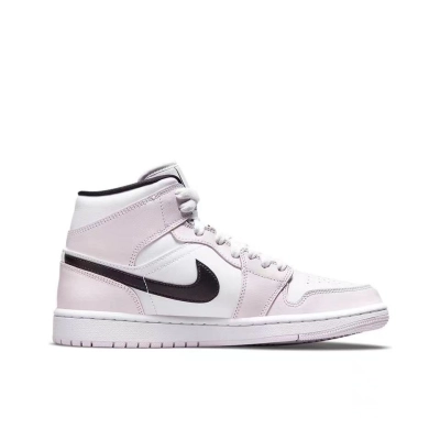 Air Jordan 1 Mid Barely Rose (Women's)  BQ6472-500 02