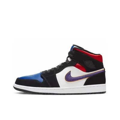 Air Jordan 1 Mid Lakers Top 3 852542-005 01