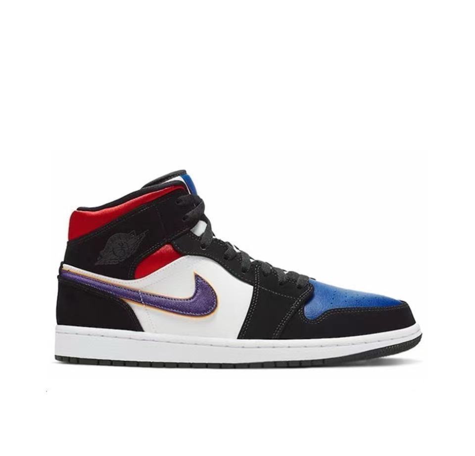 Air Jordan 1 Mid Lakers Top 3 852542-005