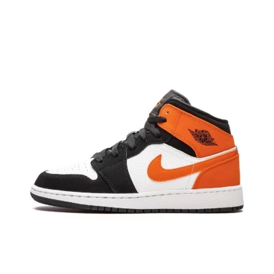 Air Jordan 1 Mid Shattered Backboard (GS) 554725-058 01