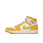 Air Jordan 1 Mid White University Gold (Women's) BQ6472-117