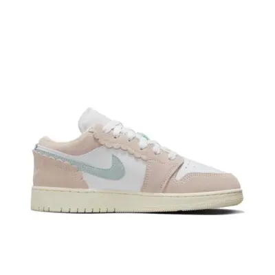 Air Jordan 1 Low SE Scalloped Edge Guava Ice (GS)  DZ5356-800 02