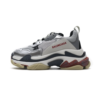 Balenciaga Triple S Grey Silver Black 512175 W0903 1081 01