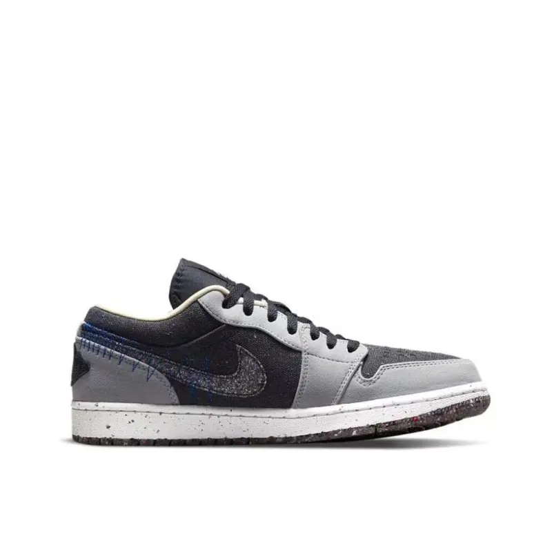 Air Jordan 1 Low SE Crater Black Grey DM4657-001
