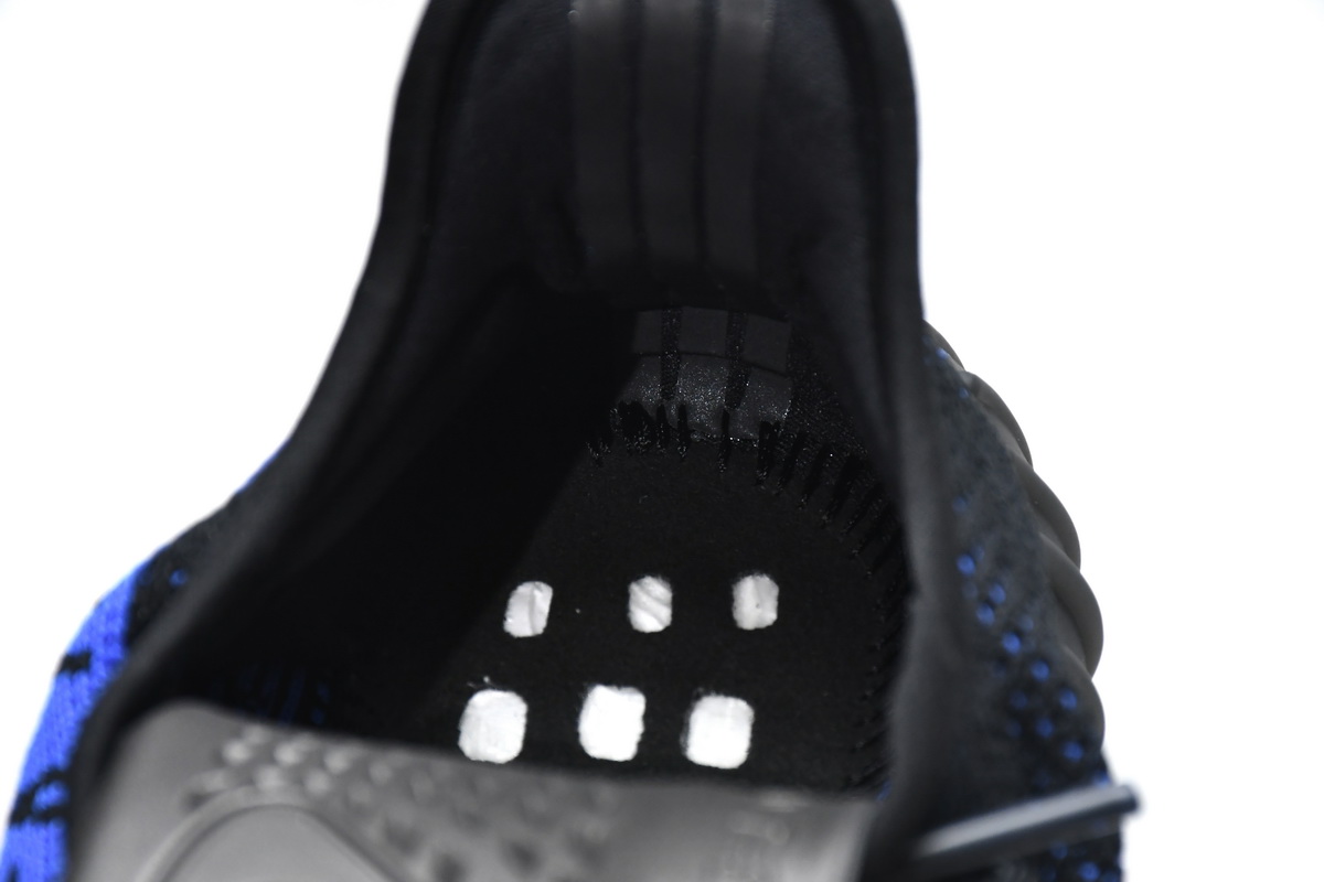 【$65 Free Shipping】Excellent Quality Adidas Boost 350 V2 Black Blue GY7164